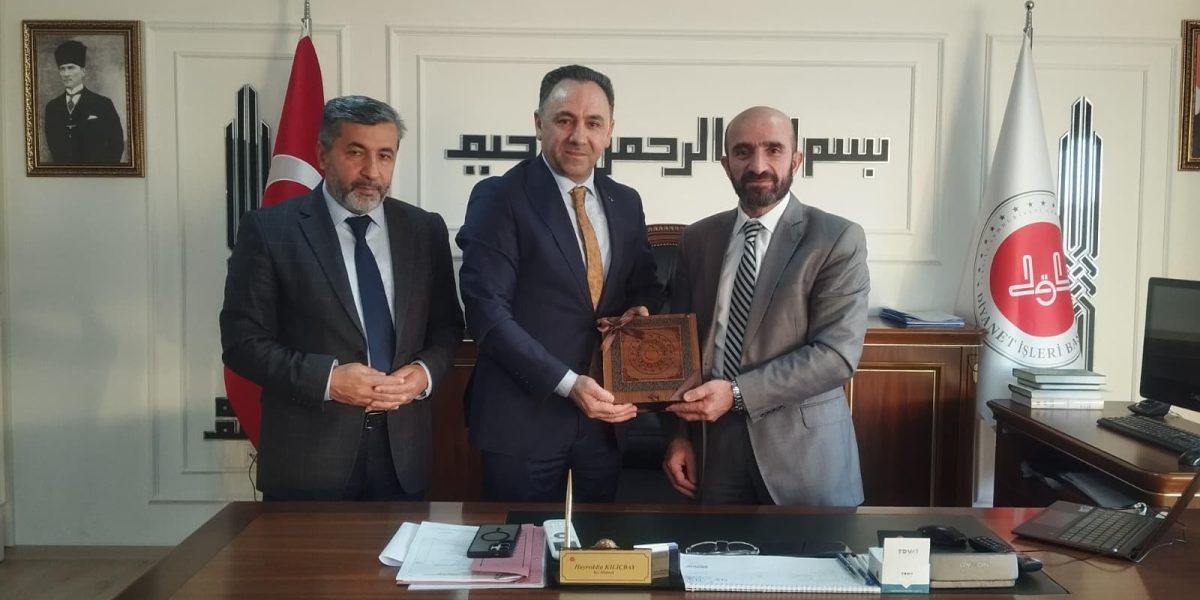 Büyükçekmece İlçe Müftüsü Sayın Hayreddin KILIÇBAY’ a nezaket ziyareti
