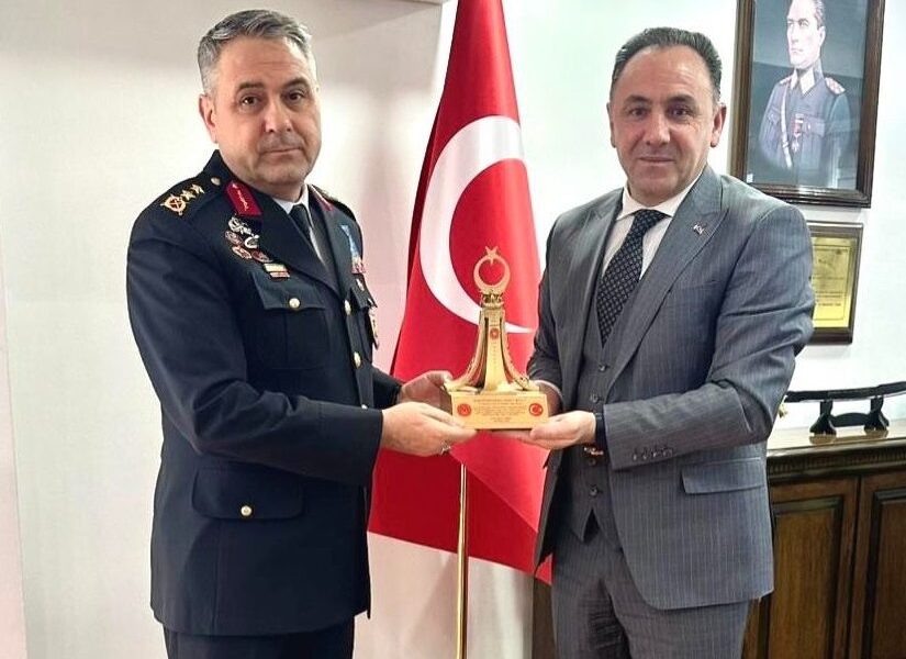 Jandarma Genel Komutanlığı Asayiş Başkanı Tümgeneral Sayın Murat Bulut’a ziyaret