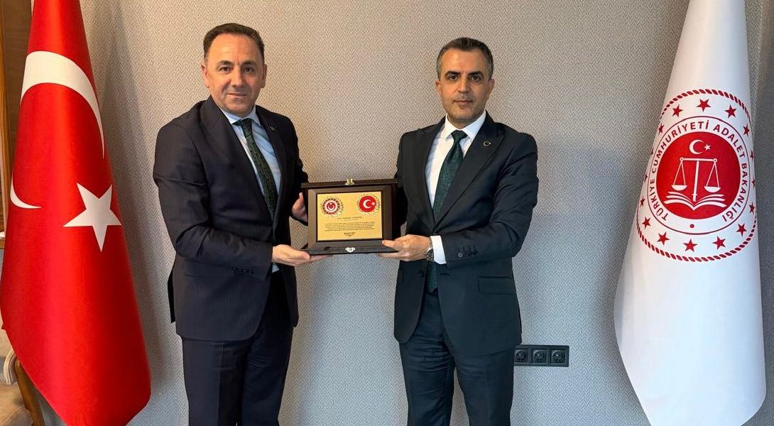 Adalet Bakan Yardımcısı Sayın Abdullah AYDOĞDU’ya hayırlı olsun ziyareti