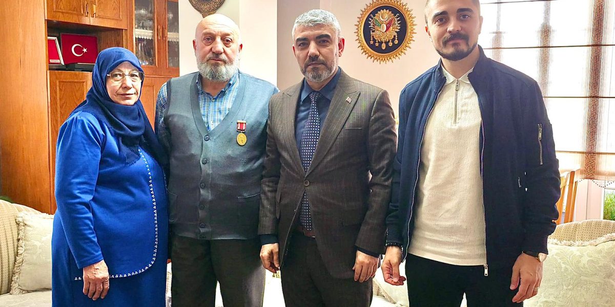 Şehit Sultan KAN’ın kardeşi Muharrem KAN’ın kıymetli ailesini ziyaret