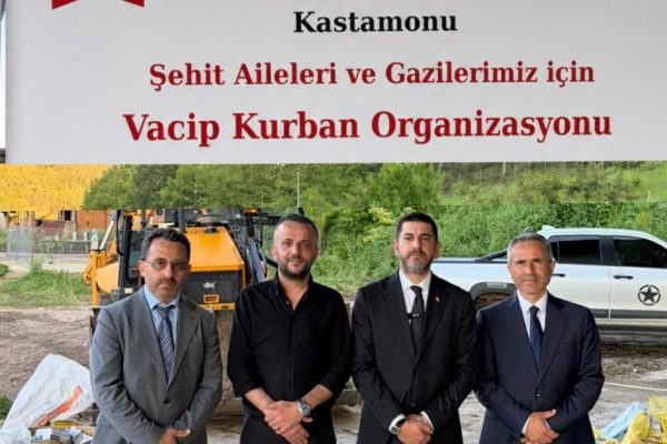 Kastamonu Şehit Aileleri ve Gazilerimiz için Vacip Kurban Organizasyonu